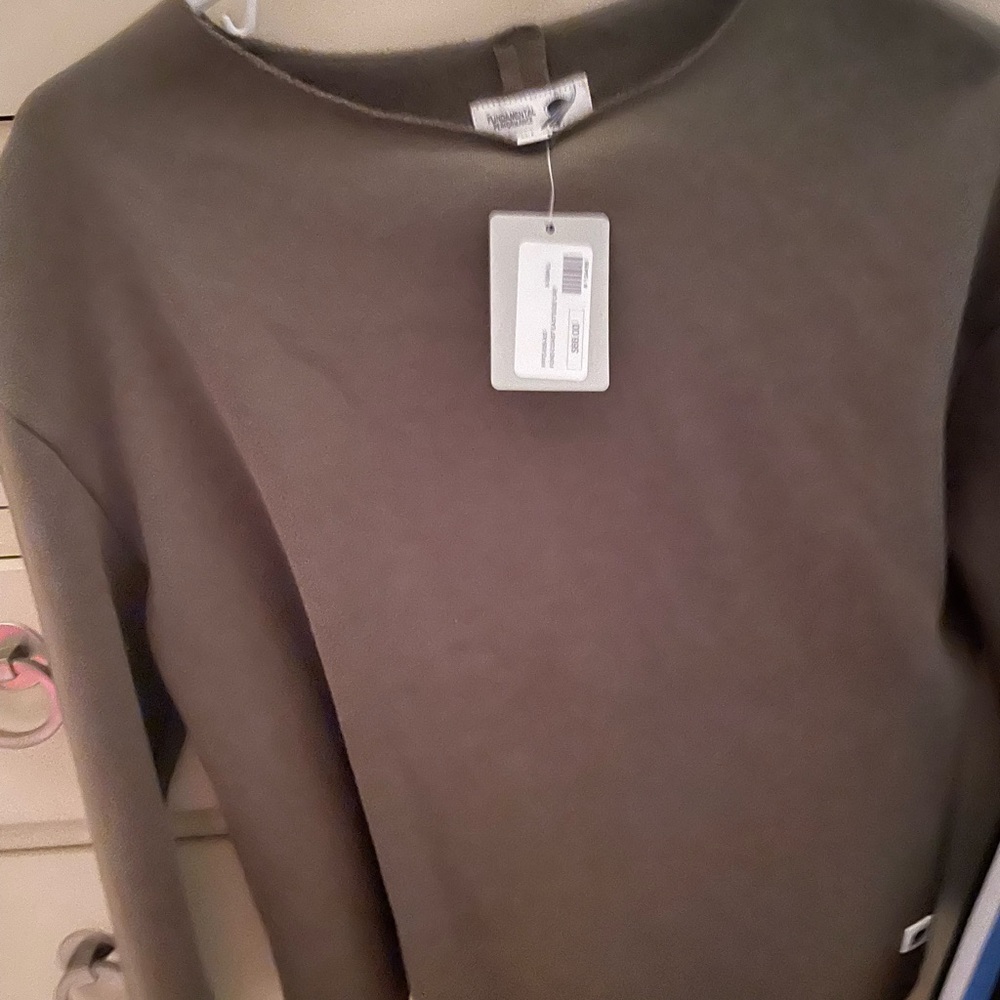 Fundamental Performance cropped hoodie